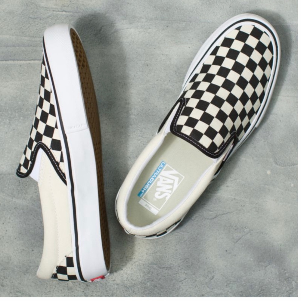 COPY - VANS CHECKERBOARD SLIP-ON PRO 🖤 Men’s 7.5